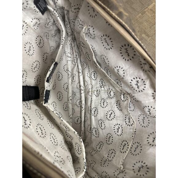 Myra Bag Messenger Bag Womens Brown Leather Animal Print Cowhide Western Style - Picture 5 of 7